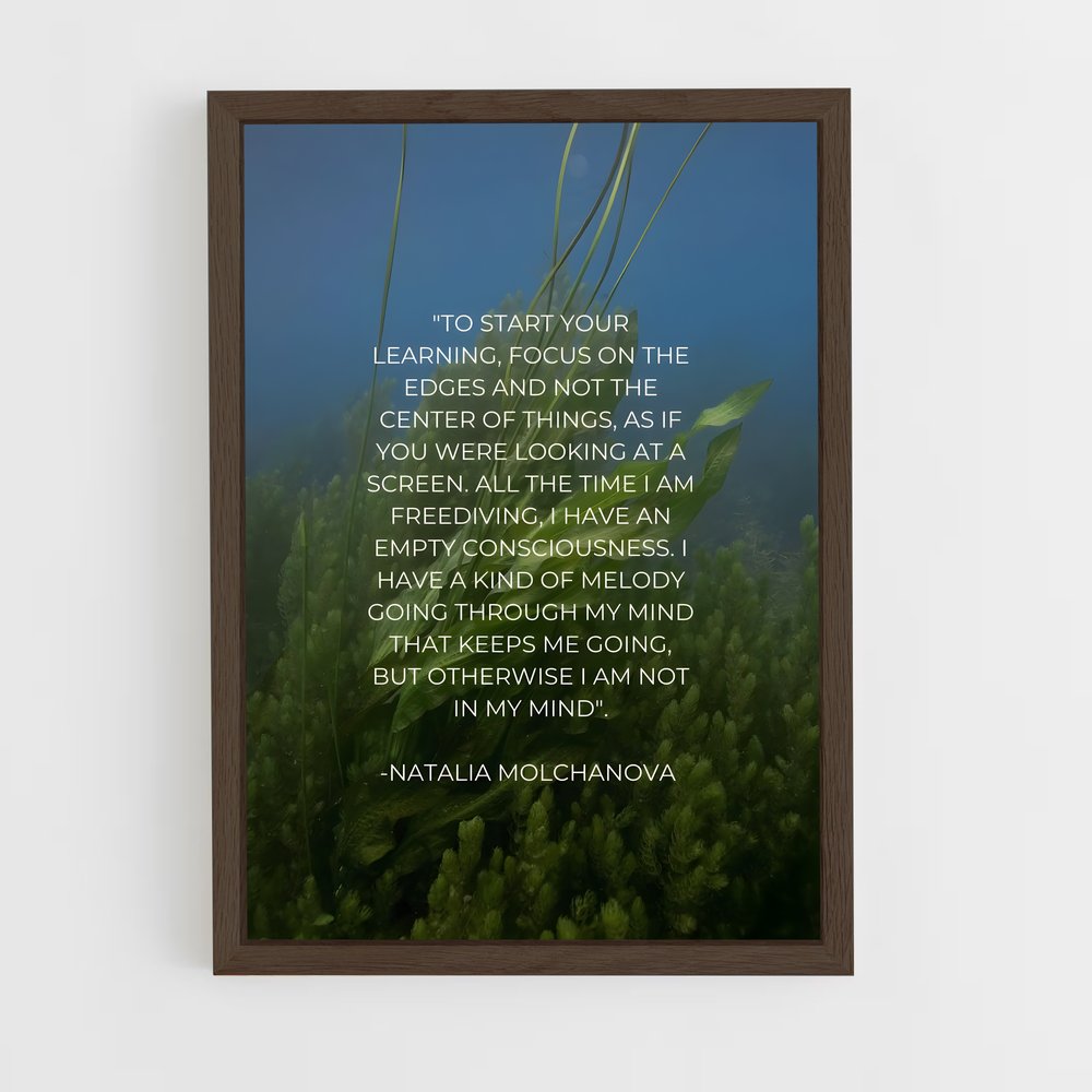 Poster Profondeur Éternelle – affiche Plongée en apnée (vue 5)
